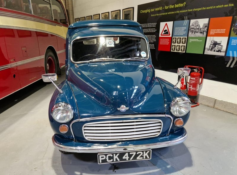 A Morris Minor from the 1960s