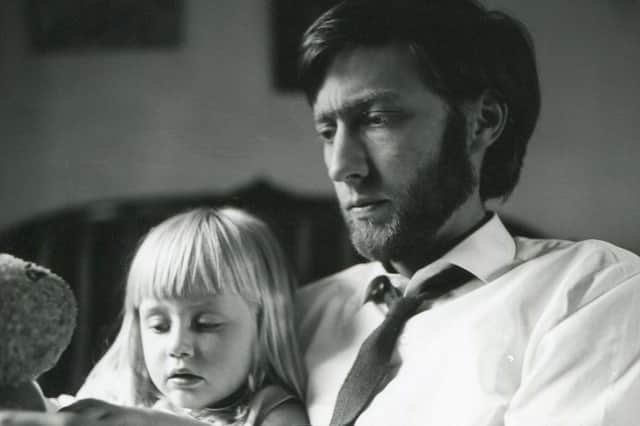 Anthony Grimshaw with daughter Rebecca in 1966