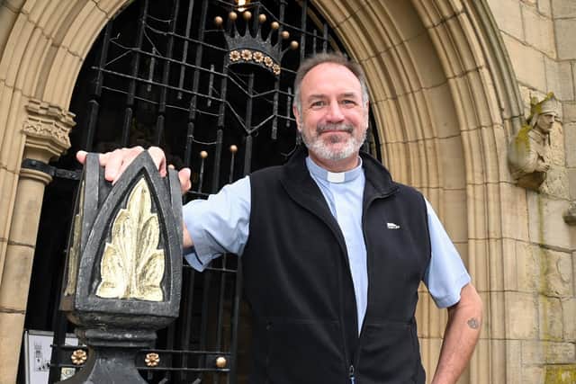 Revd Roland Harvey is responsible for seven churches in the Wigan area, including All Saints