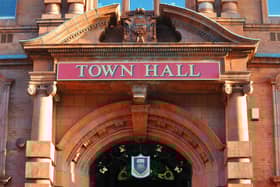Wigan Town Hall where the cabinet heard about Wigan's £1bn of investments over a decade