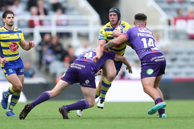 A singular try from Ethan Havard was not enough for the Warriors as they were beaten by Warrington in last year's Magic Weekend at St James' Park.