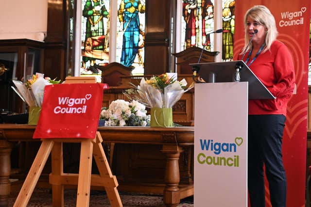 Chief executive of Wigan Council Alison Mckenzie-Folan.