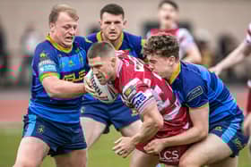 Ryan Hampshire made his return from injury for Wigan's reserves (Credit: Bryan Fowler)