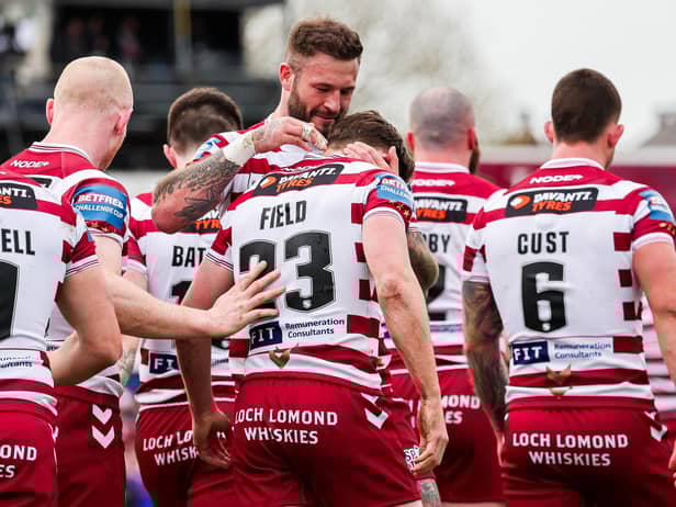 Wigan Warriors have named their team to face St Helens