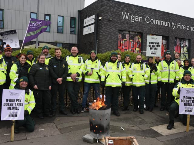 More than 1,500 North West Ambulance Service staff will go on strike on five new dates