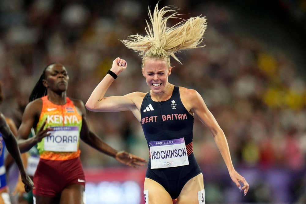 Keely Hodgkinson is the Olympic 800m champion after another masterful run in Paris