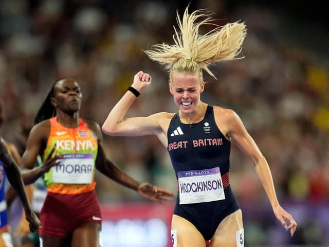Keely Hodgkinson is the Olympic 800m champion after another masterful run in Paris