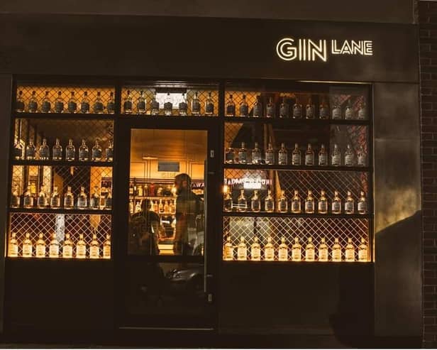 Gin on the Lane, Wigan Lane, has a rating of 4.7/5 from 104 google reviews.