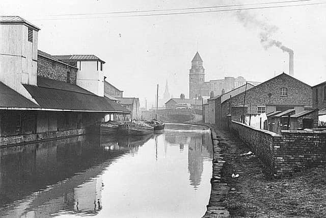 Wigan Pier 70 years ago - long before it became a tourist attraction