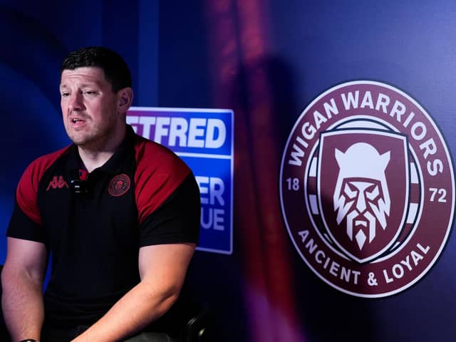 Wigan Warriors head coach Matt Peet