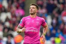 Oliver Gildart was hospitalised on Friday night during Hull KR's Challenge Cup tie with Salford