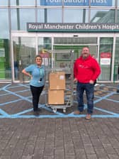 Breck's donation to Holly's Hearts