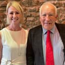 Adoption Matters CEO Susy White and Sir John Timpson