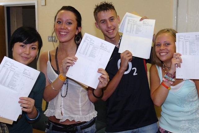 Cansfield High School  GCSE  success with Amy He, Eleanor Healy, Michael Jepson and Aimee Baxter.