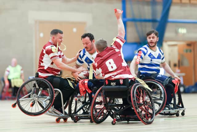 Phil Roberts is the head coach of Wigan Warriors Wheelchair
