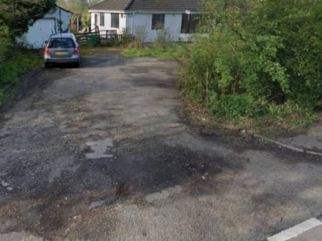 This vacant bungalow would've been demolished to make way for the Pepper Lane residential development