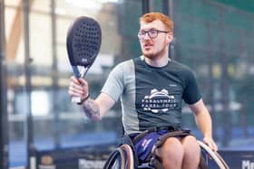 Local athlete Louis Telford has launched a fundraiser to help purchase specialised equipment