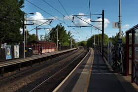 Emergency services were called to a casualty on the railway