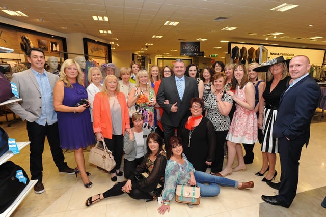 Slimming World/Debenhams fashion show in aid of Macmillan Cancer Support and Wigan Infirmary's neonatal unit in 2013