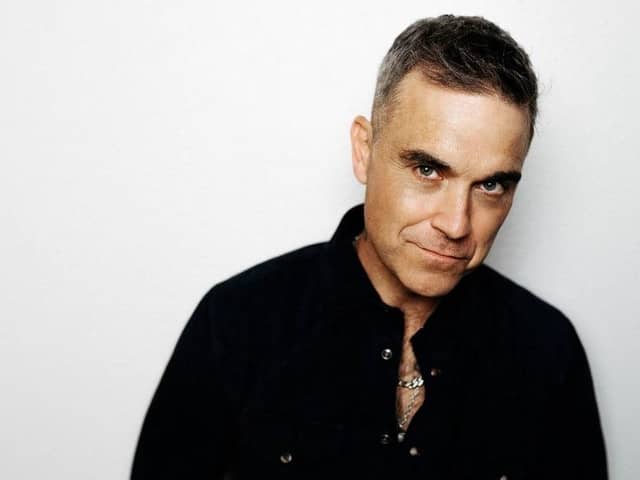 Let him entertain you ... Robbie Williams is coming to Manchester