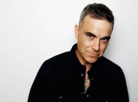 Let him entertain you ... Robbie Williams is coming to Manchester