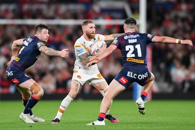 Tomkins featured in the 2021 Grand Final between Catalans Dragons and St Helens.