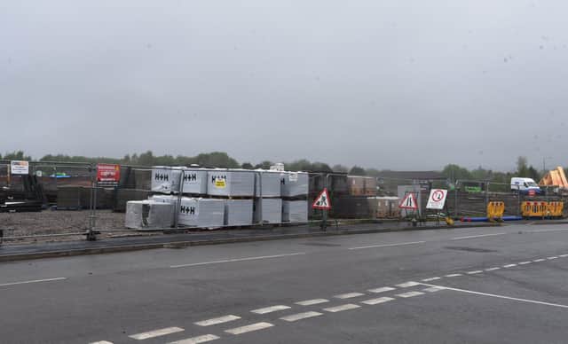 Construction has yet to start on the latest section of link road between Wigan and Orrell