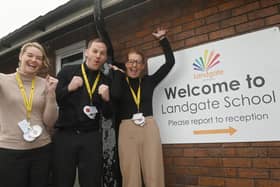 Landgate School, Bryn, was found to be "outstanding" in all areas