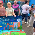 Friends of Standish Library (FOSL) community liaison officer Yvonne Winstanley and Standish councillor Debbie Parkinson
