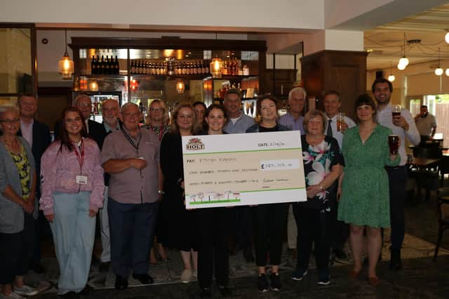 Joseph Holt brewery have donated collections from customers to support the Atherton & Leigh Foodbank.