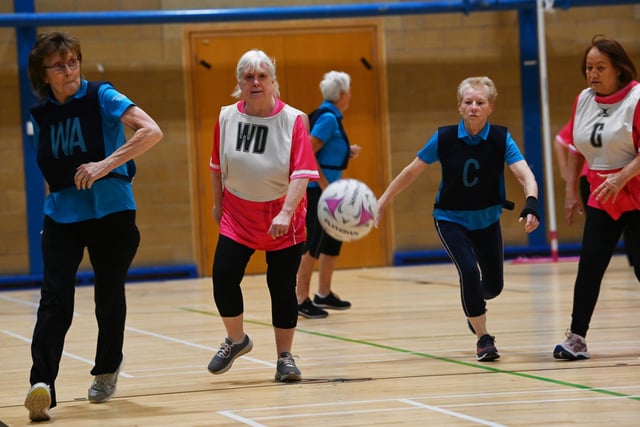 The only Walking Netball  league in England, part of the Wigan Be Well, Back to Sport sessions.