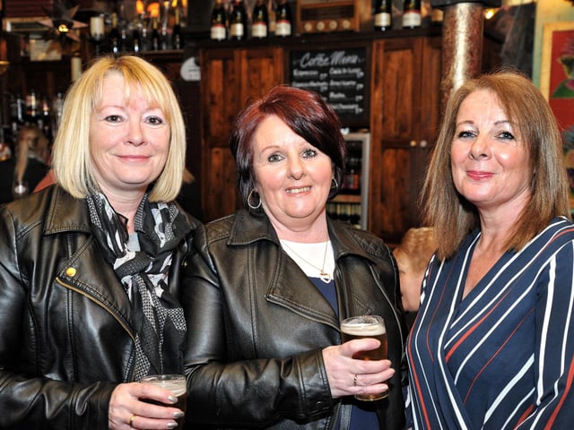 Ann Holmes, Janet Sharples and Karen Sharples