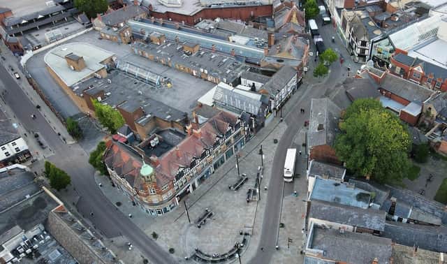 The Galleries with Market Place below