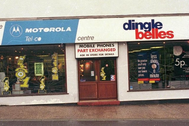 1998 - Dingle Belles car radio accessories store Up Holland.