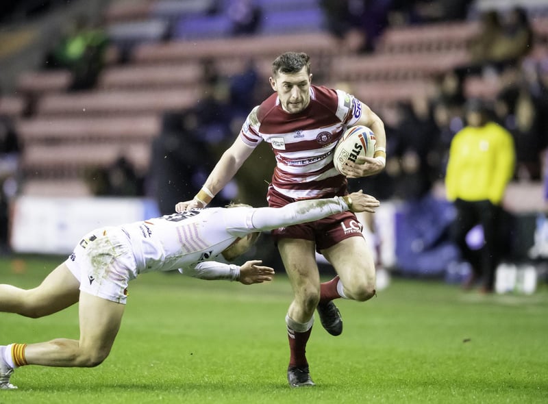Jake Wardle joined the Warriors from Huddersfield during the off-season.
