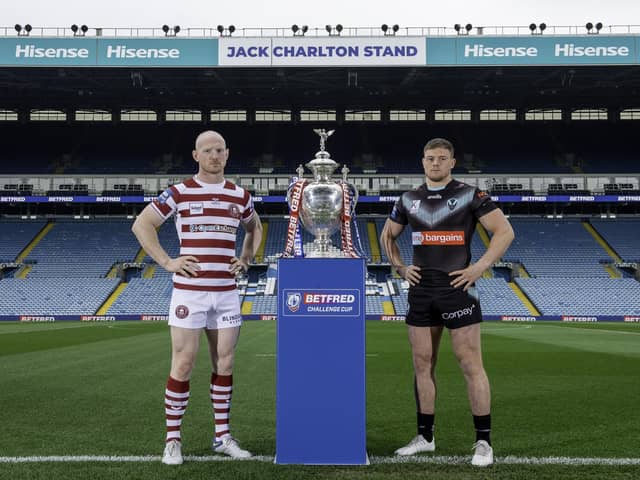 Wigan Warriors take on St Helens at Elland Road