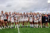 England celebrate their victory over France in Toulouse