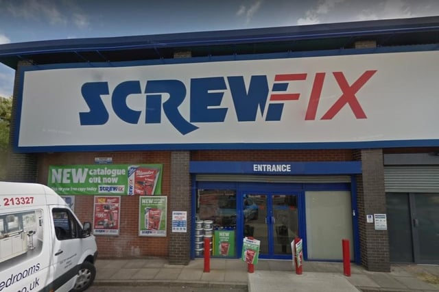 Screwfix, on Gower Street, at Saddle Junction, is rated 4.4 out of five, based on 393 reviews