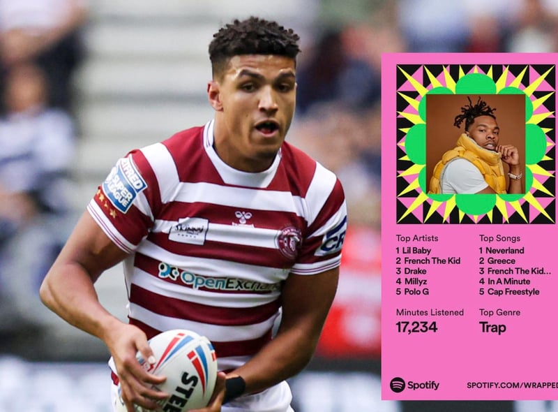 Lil Baby and Drake are among Pearce-Paul's top five.