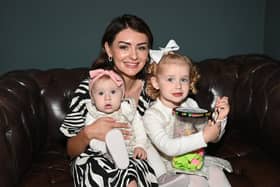 Lauren Whittaker with daughters eight-month-old Lyla and Sasha, three, have created a jar full of activities to do every day, while their dad is away on military deployment.  She has been documenting these activities on TikTok and inspired other families to do similar things.