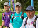 Tim Owen (left), Mike Palmer and Andy Airey (right).