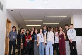 Some of the 28 Winstanley College students who have received a medicine, dentistry or veterinary university offer