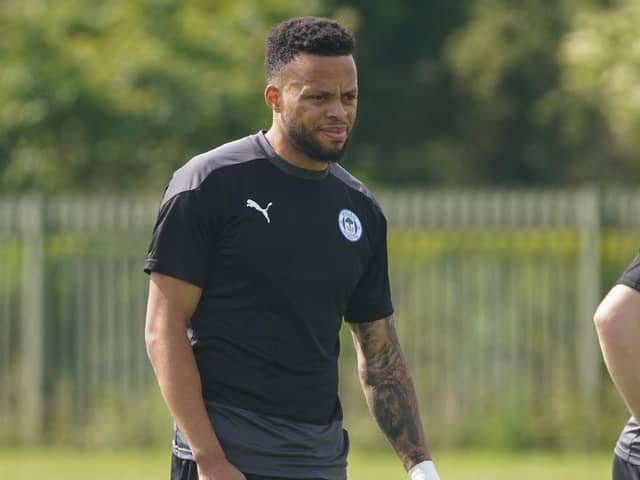 Jordan Cousins has worked hard on the training ground to get back to fitness
