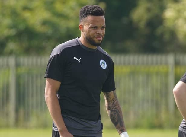 Jordan Cousins has worked hard on the training ground to get back to fitness