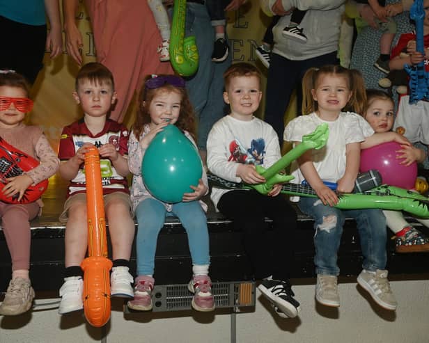 Next Stage Performing Arts and Let's Pretend with Lisa, which children and families, who are preparing for a challenging 'Entertainathon'.