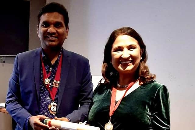 Dr Shikha Pitalia has become a fellow of the British International Doctors' Association