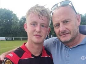 Ben Woods, left