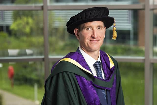 Chris Kirkland has been awarded an honorary doctorate at Edge Hill University