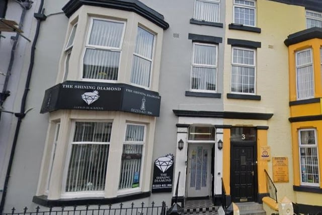 The Shining Diamond B&B on Havelock Street has a rating of 4.9 out of 5 from 99 Google reviews