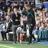 Leam Richardson looks thoughtful in the technical area